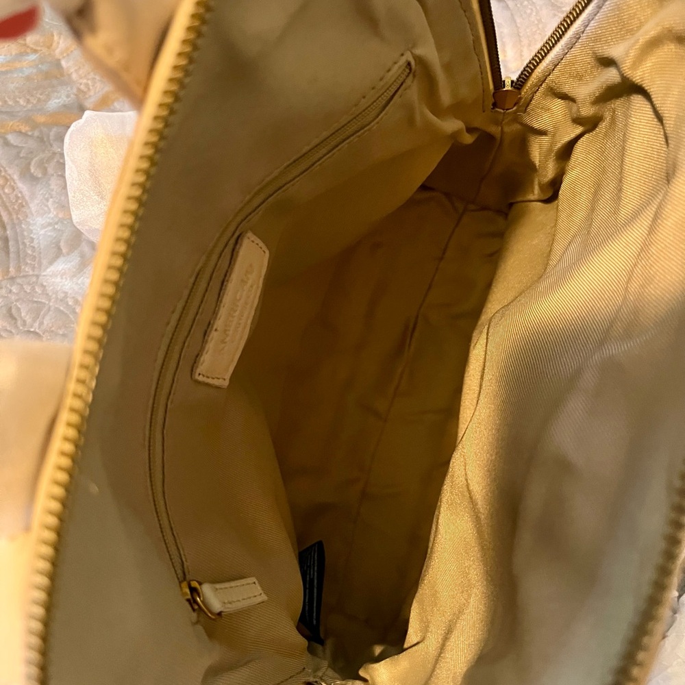 American Leather Co. Cream Backpack - Picture 6 of 11